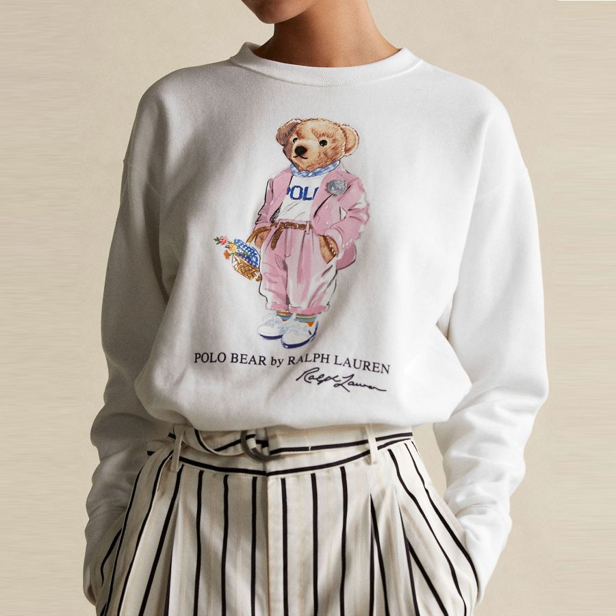 ralph lauren picnic bear sweater