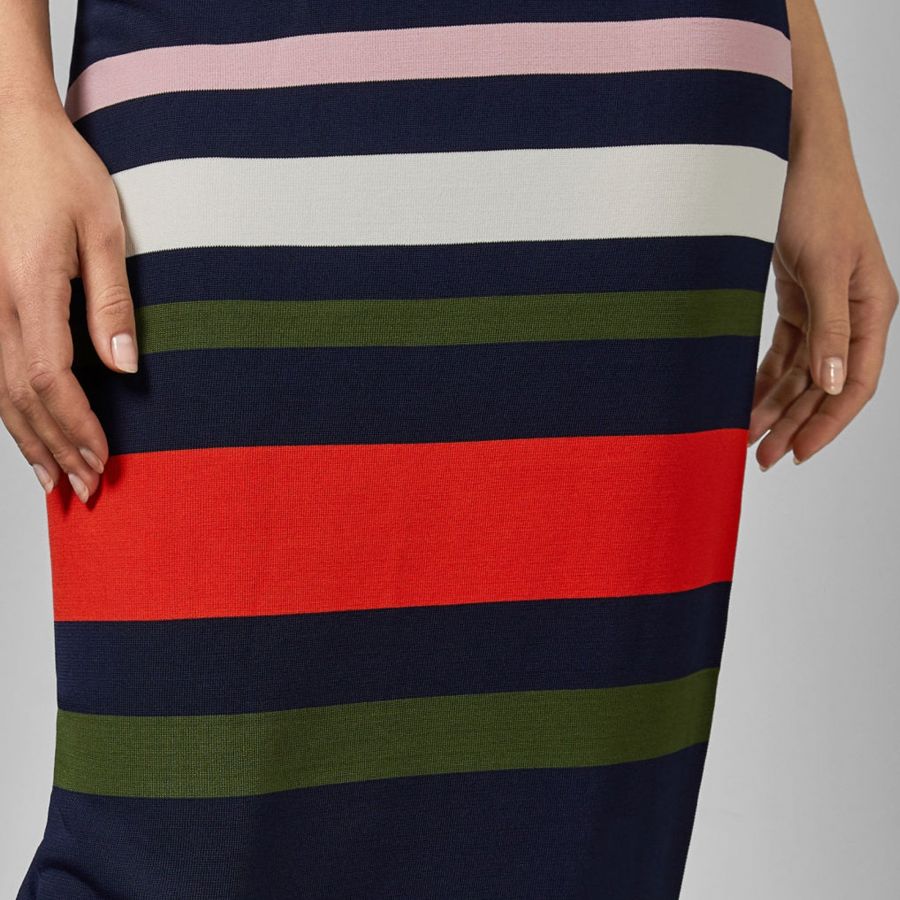 ted baker knitted utility midi dress