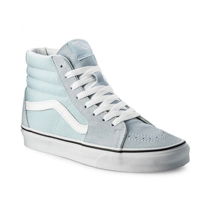 low top light blue vans