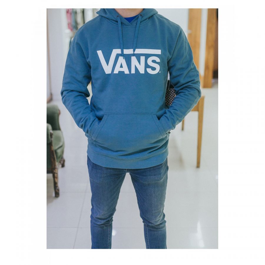 vans blue hoodie