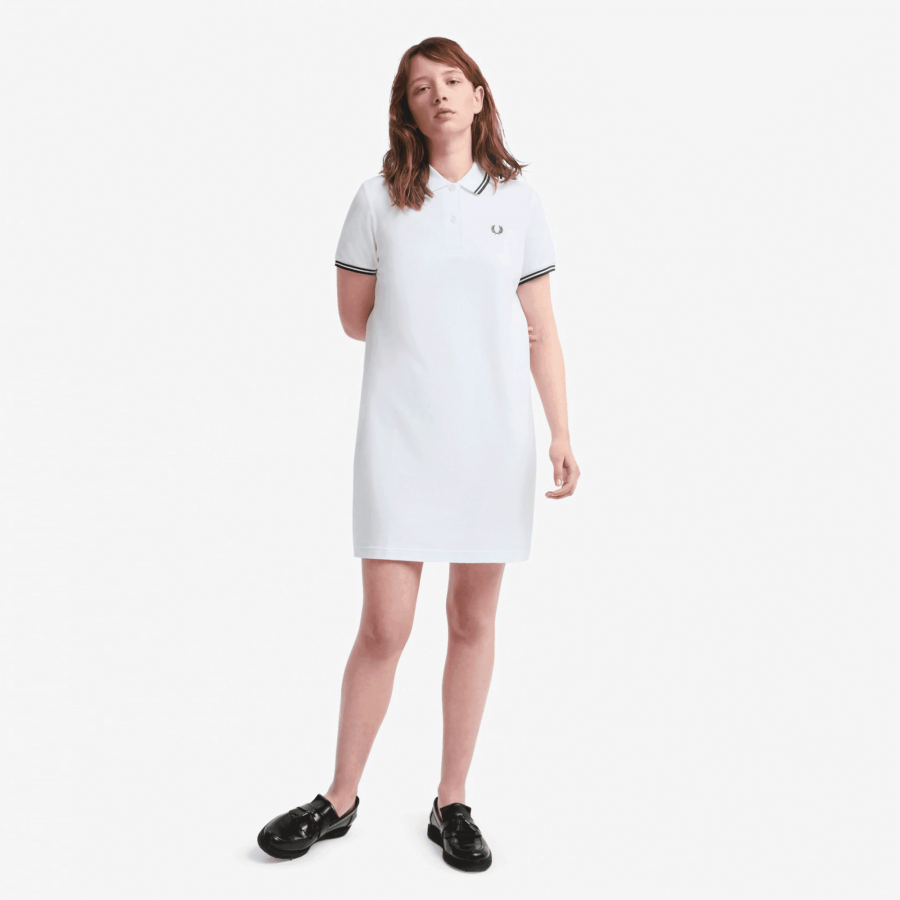 fred perry dress white