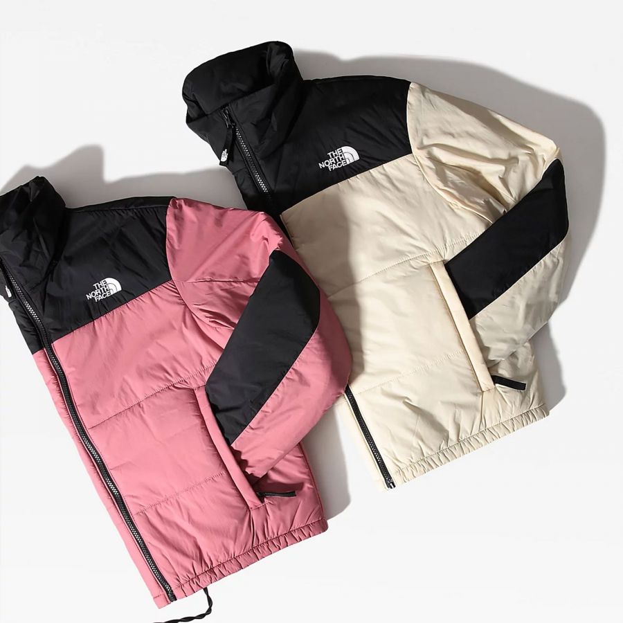 north face gosei puffer jacket mesa rose