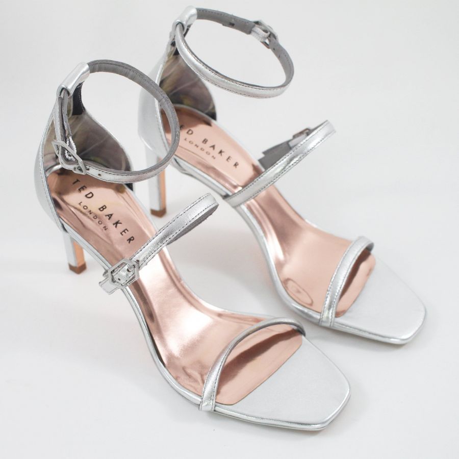 ted baker silver heels