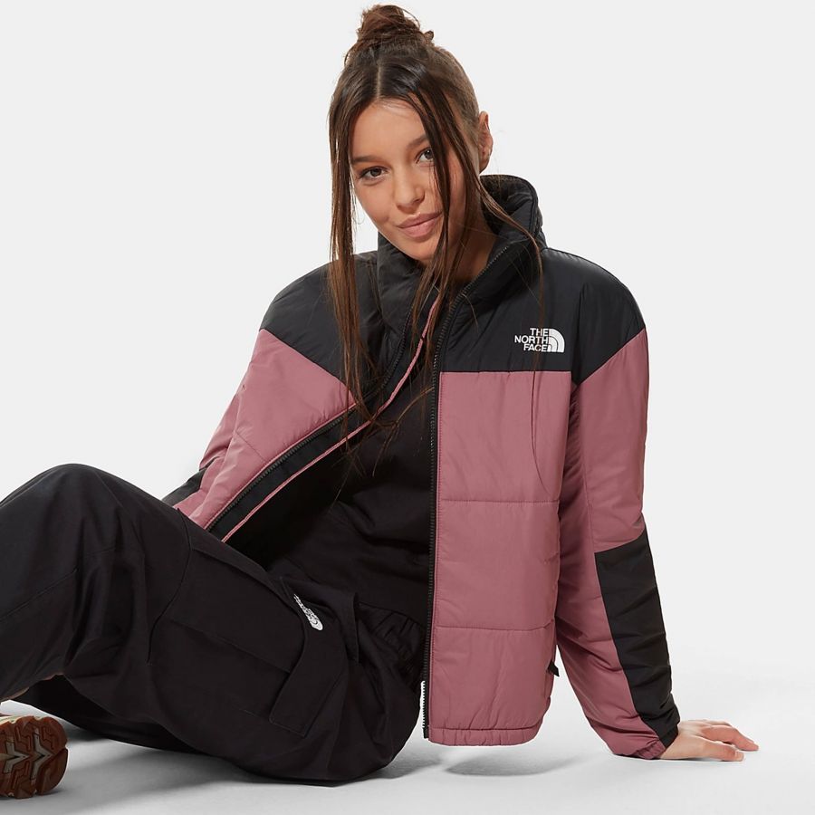 north face gosei puffer jacket mesa rose