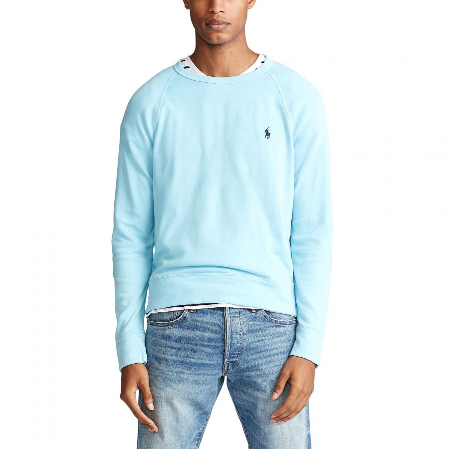 ralph lauren cotton spa terry sweatshirt