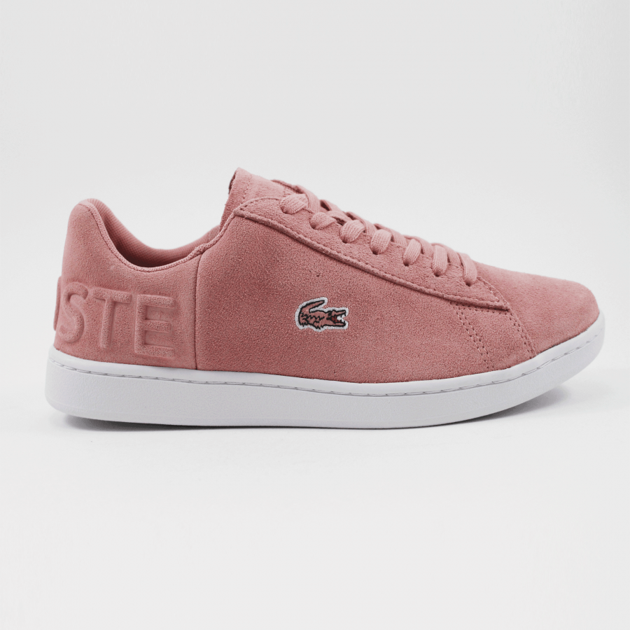 lacoste womens trainers pink