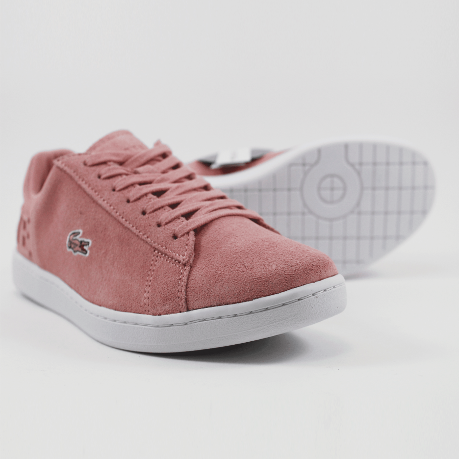 lacoste suede trainers