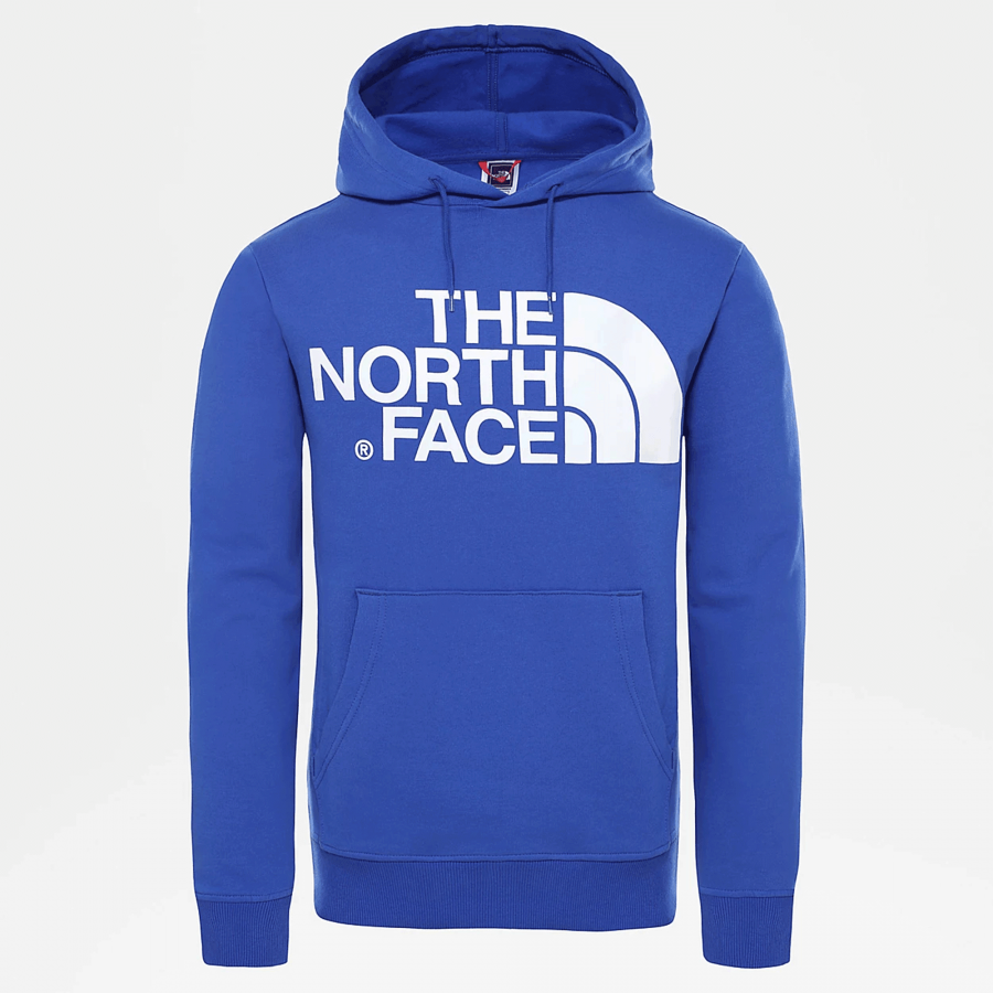 the north face hoodie blue