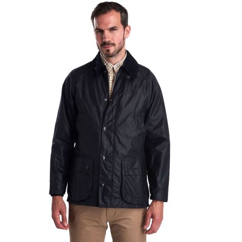 barbour bedale navy blue