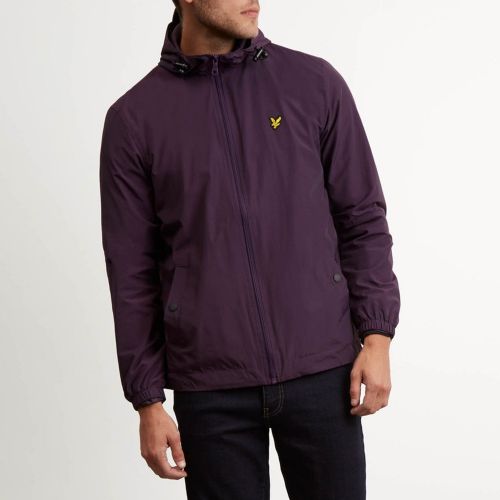 lyle and scott jacket purple